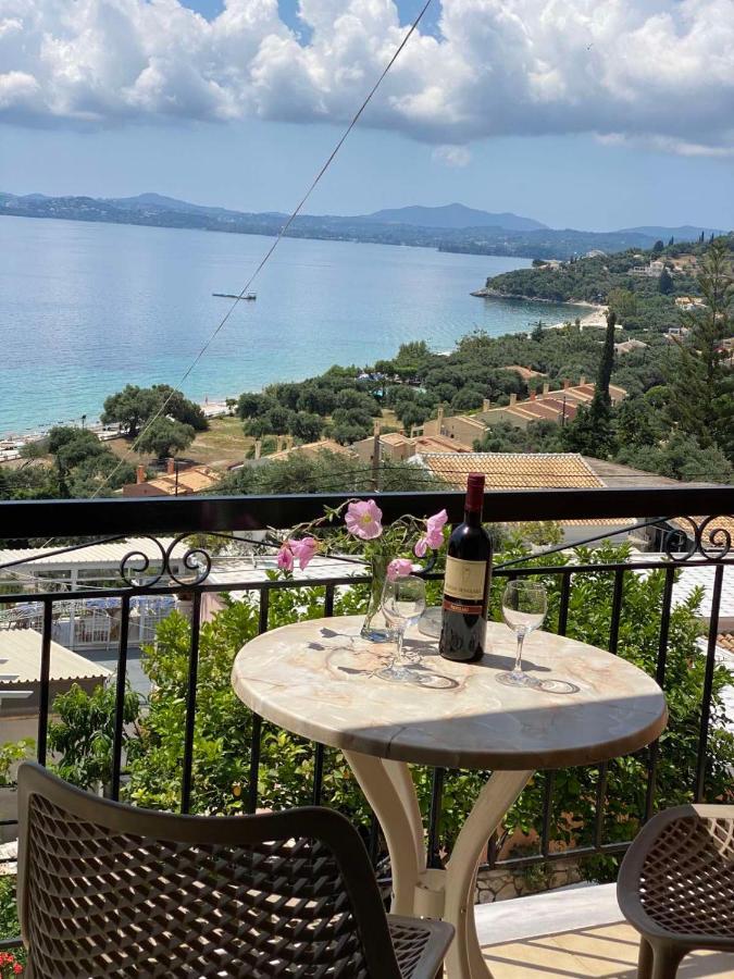 Vasiliki See View Apartments Barbati Luaran gambar