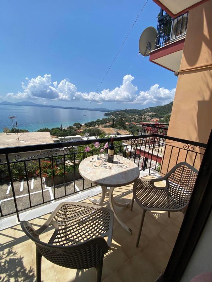 Vasiliki See View Apartments Barbati Luaran gambar