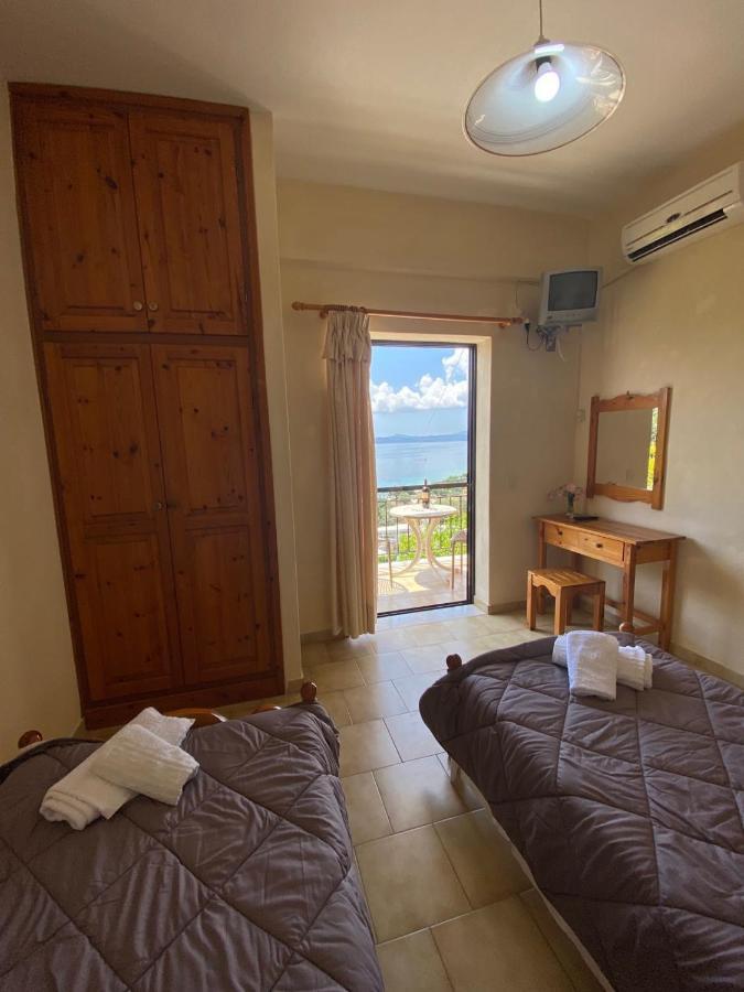 Vasiliki See View Apartments Barbati Luaran gambar