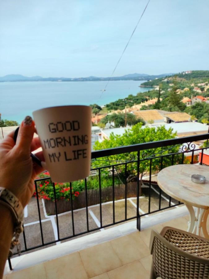 Vasiliki See View Apartments Barbati Luaran gambar