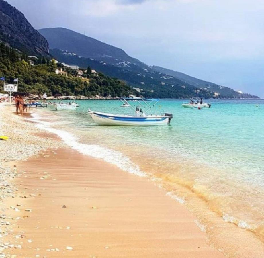 Vasiliki See View Apartments Barbati Luaran gambar