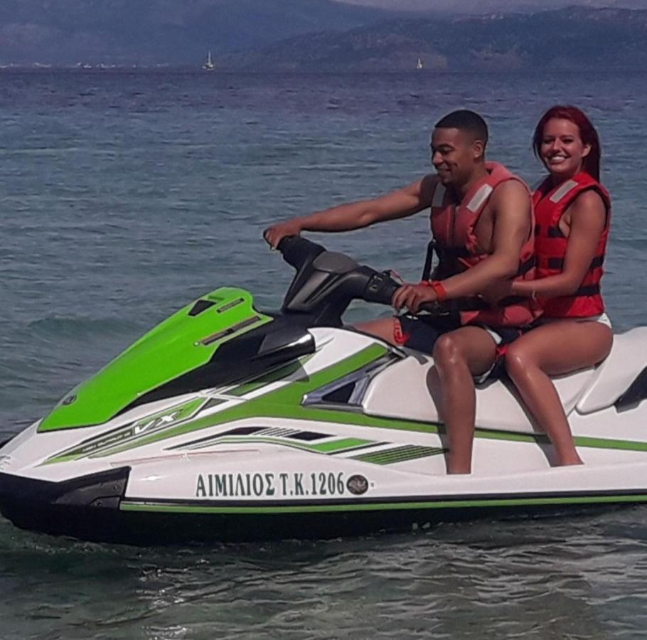Vasiliki See View Apartments Barbati Luaran gambar